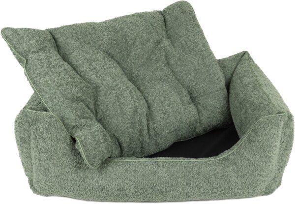 Dandy Dog Hundebett Balance Soft Grey XL – Extra Weich, Abziehbar Waschbar, Mit Antirutsch