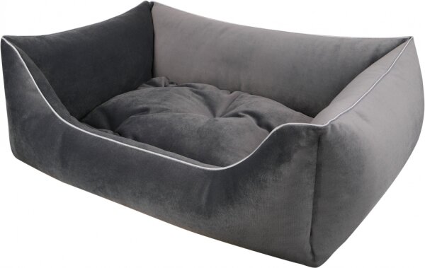 Dandy Dog Hundebett Magic Velvet Grey Größe M