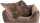 Dandy Dog Hundebett Magic Velvet Taupe Größe M