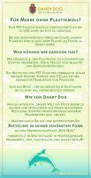 Dandy Dog Hundedecke Eco Dog Petrol Größe M